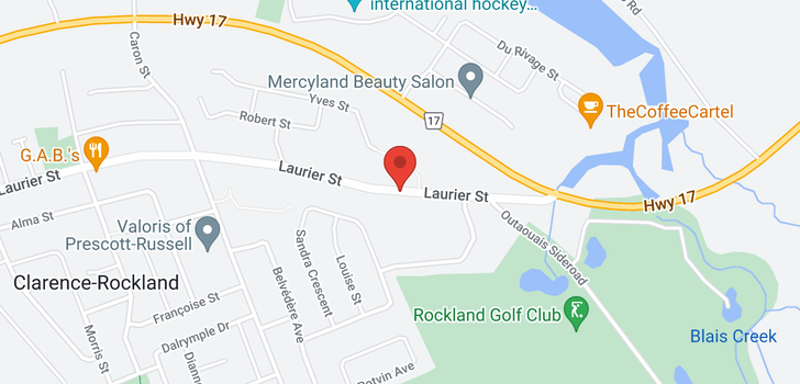 map of 321 LAURIER STREET
